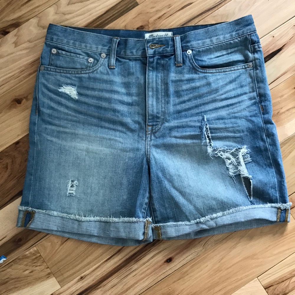Madewell Boyfriend Jean shorts